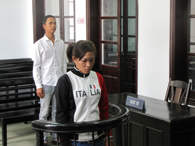 Bị cáo Huỳnh Thanh Tuyền.   