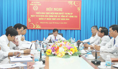 Ngành Thuế quyết tâm thực hiện việc giảm giờ nộp thuế