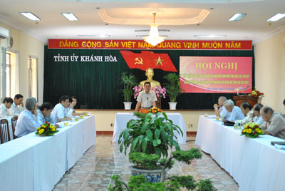 Quang cảnh hội nghị.