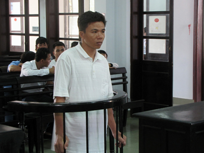 Bị cáo Nguyễn Văn Thuận.