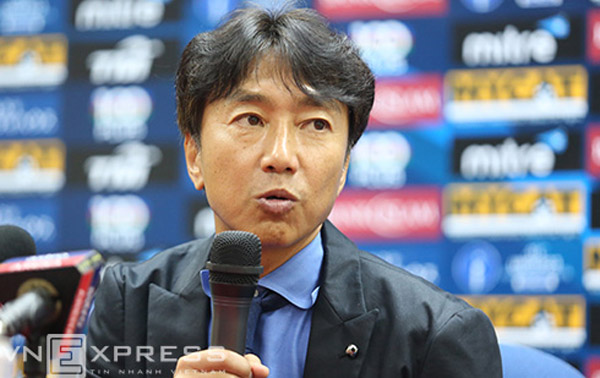 HLV Miura có cơ hội làm nên lịch sử với bóng đá Việt Nam nếu đưa đội tuyển vượt qua vòng loại thứ hai World Cup 2018. Ảnh: Đức Đồng.