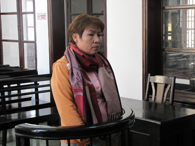 Bị cáo Nguyễn Thị Hồng.