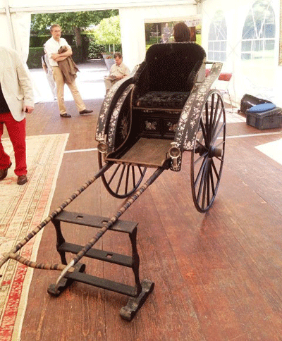Cổ vật xe kéo tay vua Thành Thái chính thức về Việt Nam