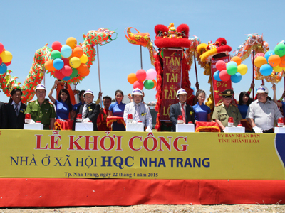 Khởi công dự án nhà ở xã hội HQC Nha Trang