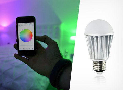 Bóng đèn có thể thay đổi màu sắc theo điệu nhạc