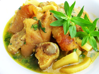 Giả cầy móng giò thơm ngon