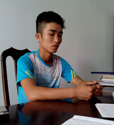 Đặng Ngọc Linh tại cơ quan điều tra.