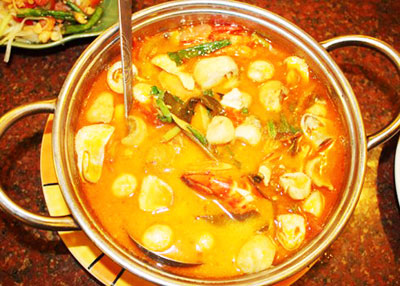 Canh tôm chua cay Thái Lan