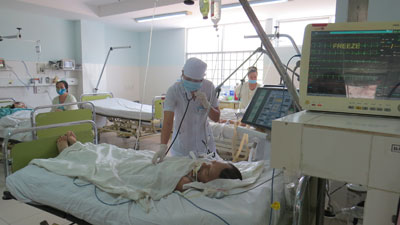 Gần 120 trường hợp tai nạn giao thông nhập viện điều trị