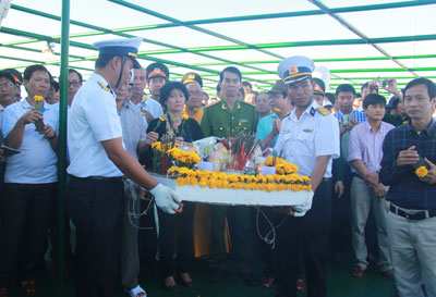 Nhớ các anh giữa Trường Sa