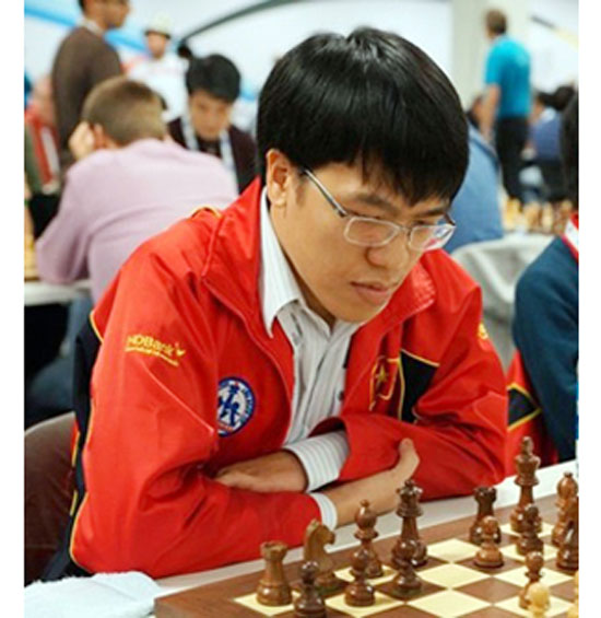 Lê Quang Liêm vẫn là đại kiện tướng có thứ hạng cao nhất.