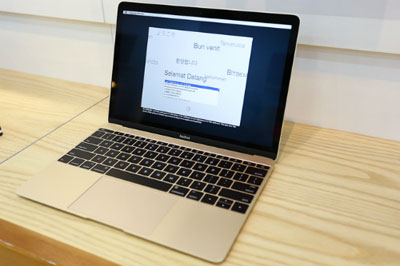 MacBook 12 inch chính hãng ra mắt ở Việt Nam