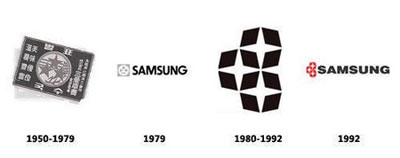 Logo cũ của Samsung luôn gắn liền với hình ảnh “3 ngôi sao”