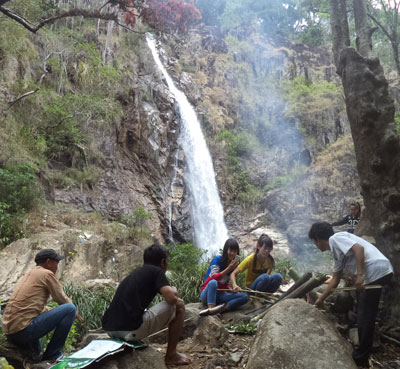 Ta Gu Waterfall, potential spot for ecotourism