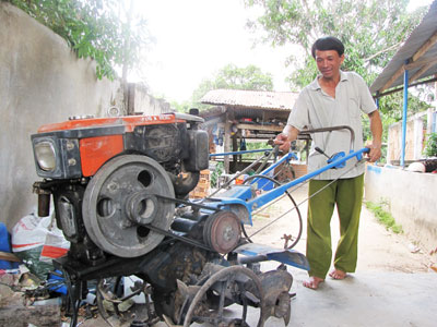 Gắn bó với nghề nông