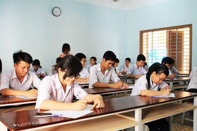 Khẩn trương chuẩn bị kỳ thi Trung học phổ thông quốc gia