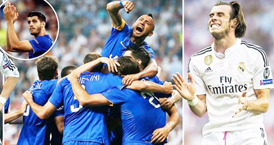 Sự bất lực của Gareth Bale cũng là đại diện cho sự bất lực của huấn luyện viên Carlo Ancelotti trước một Juventus vững chắc.