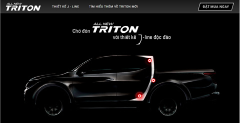 Bán tải Mitsubishi Triton chuẩn bị đến Việt Nam