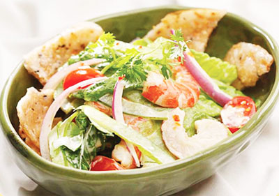 Salad bánh đa tôm