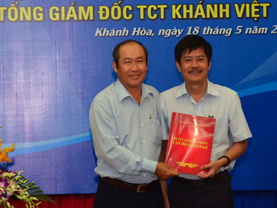 Bổ nhiệm ông Lê Tiến Anh giữ chức Chủ tịch HĐTV kiêm Tổng Giám đốc Tổng Công ty Khánh Việt