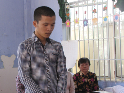 Bị cáo Trần Văn Giang.