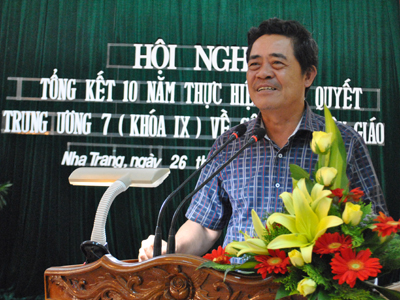 Tổng kết 10 năm thực hiện Nghị quyết Trung ương 7 (khóa IX) về công tác tôn giáo