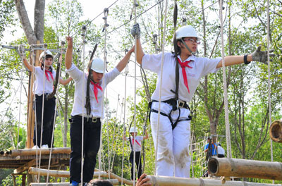 Sôi nổi hoạt động hè cho thiếu nhi