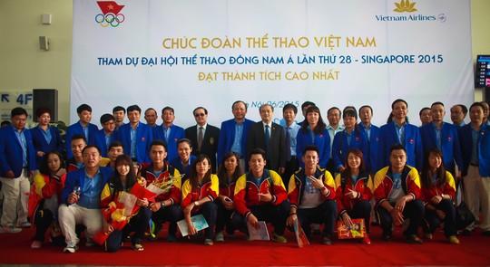 "Đại quân" Việt Nam lên đường dự SEA Games 28