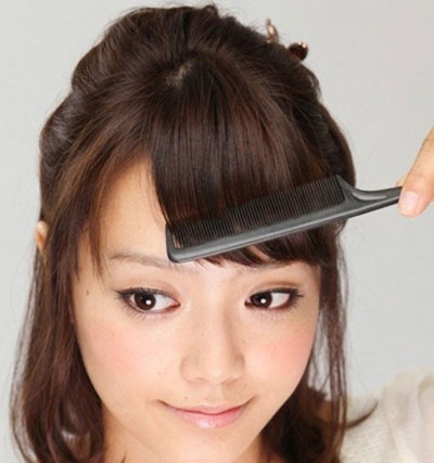 6 kiểu tóc "thần thánh" cho nàng trán dô