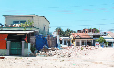 Khu dân cư cồn Tân Lập: Việc giải tỏa vẫn còn gặp khó