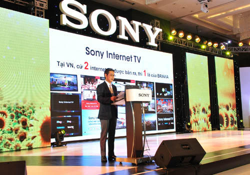 Sony Việt Nam ra mắt TV 4K Android siêu mỏng