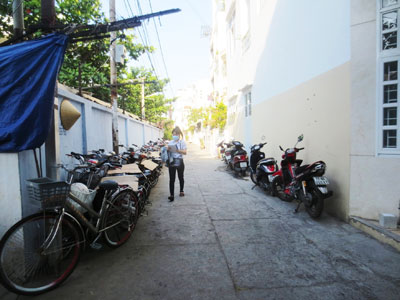 TP. Nha Trang: Nhiều bãi giữ xe không phép