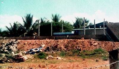 và phần nhà xưởng xây dựng trái phép