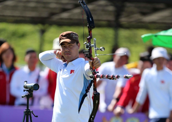 Bắn cung: Khép lại SEA Games với tấm HCV nghẹt thở