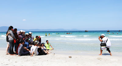 Thợ chụp ảnh nghiệp dư ở Dốc Lết