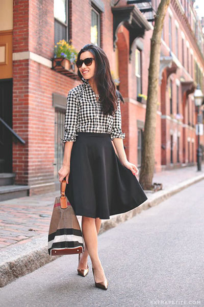  Gingham đen trắng vẫn phổ biến và được yêu thích nhiều nhất