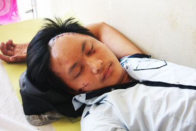 Một thanh niên bị truy sát