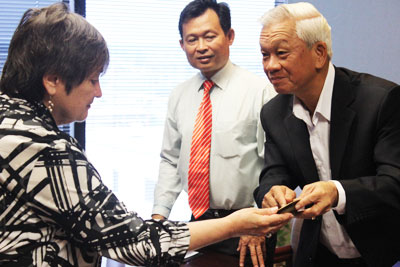 Ông Nguyễn Chiến Thắng: Thăm và làm việc tại TP. Baltimore, Hoa Kỳ