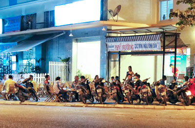 Khu đô thị Vĩnh Điềm Trung: Quán nhậu chưa văn minh