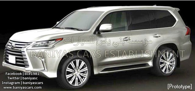 Rò rỉ hình ảnh Lexus LX570 2016