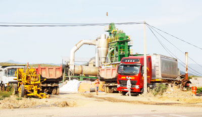 Thí điểm phương án chống hằn lún mặt đường Quốc lộ 1