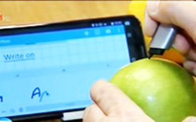 Bút thông minh viết trên mọi bề mặt