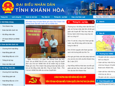 Ra mắt Trang tin điện tử Đại biểu nhân dân tỉnh Khánh Hòa