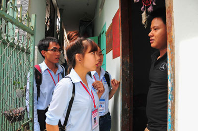 Khó khăn tìm chỗ ở cho thí sinh