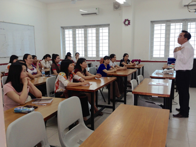 Bồi dưỡng năng lực ngoại ngữ cho 90 giáo viên