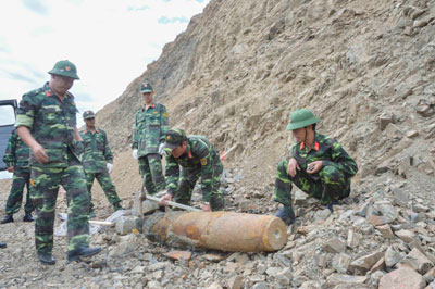 Hủy thành công 1 quả bom