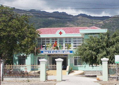 Cuối năm 2014, Trạm Y tế xã đã hoàn thành và đi vào hoạt động ổn định