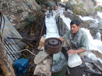 Tự làm mô hình thủy điện nhỏ
