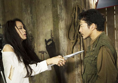 Vũ Ngọc Anh và Trần Bảo Sơn, 2 diễn viên chính trong phim “Quyên”