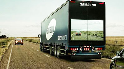 Thử nghiệm xe tải "nhìn xuyên thấu" giảm tai nạn